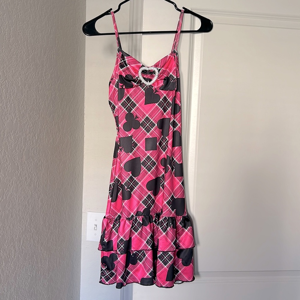 SHEIN COPY: Ma*rs Agejo Gyaru Plaid Mini Dress